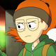 A scene from the first season of Infinity Train.
